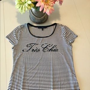 Tres Chic T-shirt from White House Black Market!